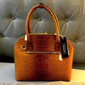 NWT Isabelle Vegan Satchel with Strap.